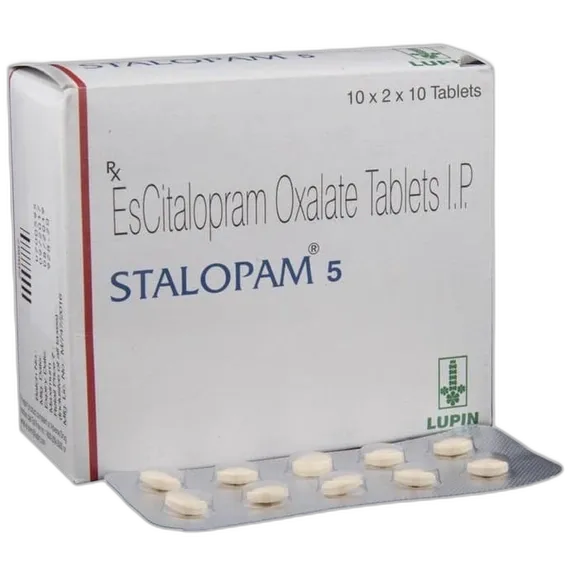 stalopam 5mg tablet 10's